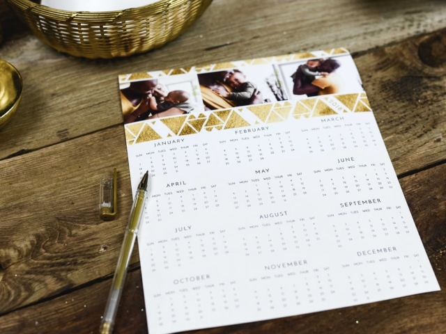 Unii oameni pot vedea calendarul