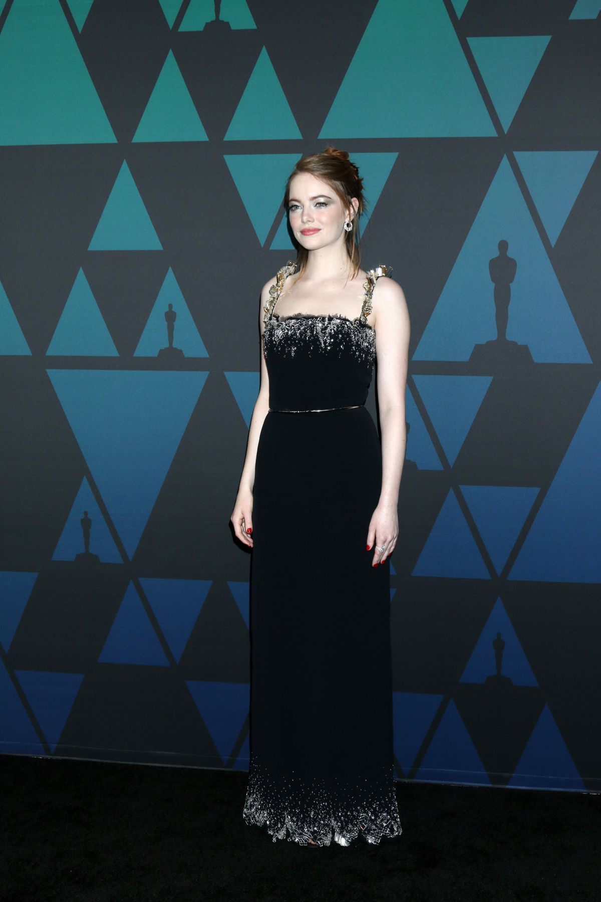 Emma Stone, la cea de-a 10-a editie a premiilor Guvernatorilor, Ray Dolby Ballroom, Los Angeles, noiembrie 2018