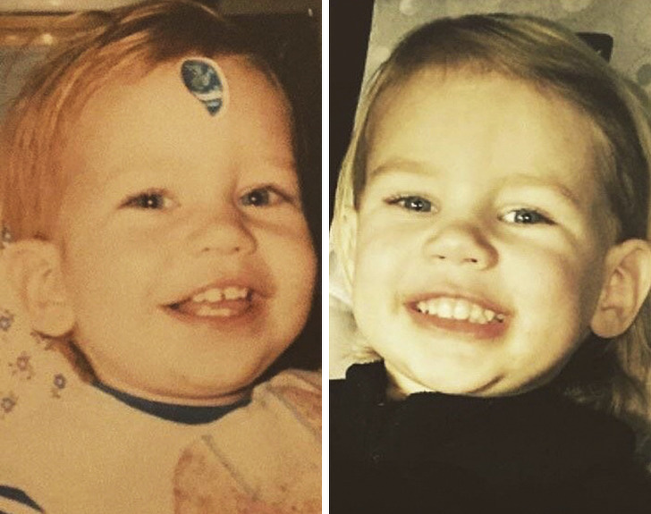 Mama si fiica, amadoua la varsta de 2 ani