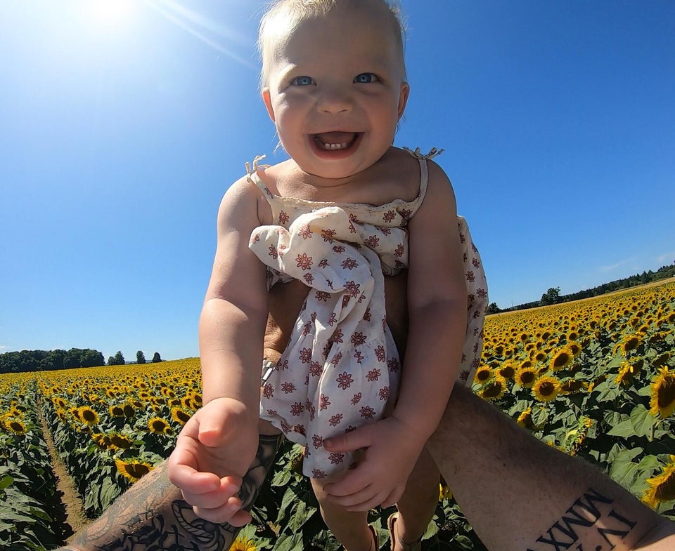 Si-a luat o zi libera dupa mult timp si a iesit sa se bucure de ea impreuna cu fiica lui