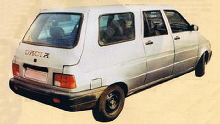 Dacia Nova MPV - cea mai urata masina a producatorului