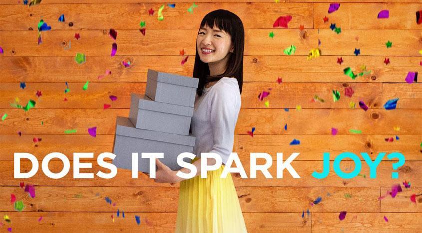Tidying up with Marie Kondo