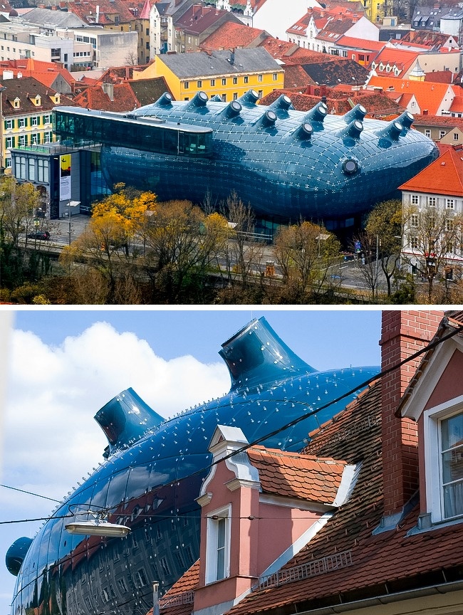 14. Kunsthaus Graz din Graz, Austria