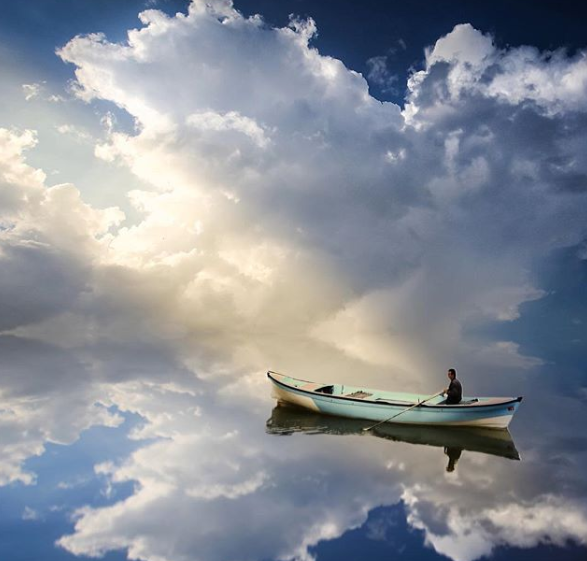 Cerul și pământul se întâlnesc aici!