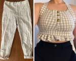 „Această femeie a transformat o pereche de pantaloni vechi într-un top incredibil”