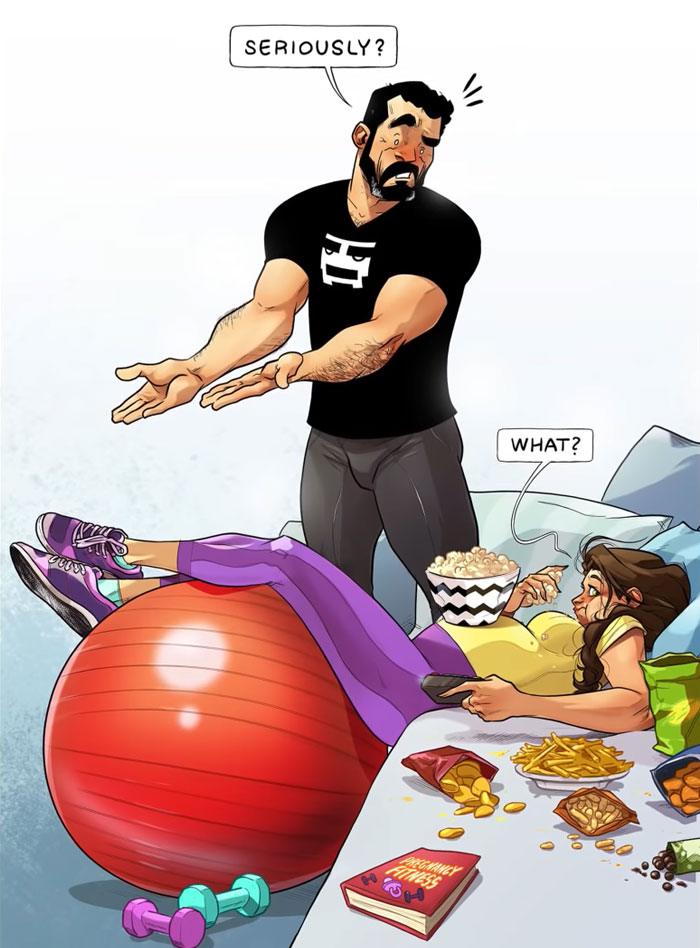 Oboseala vine repede atunci când ești însărcinată și să faci sport nu e chiar ce îți dorești