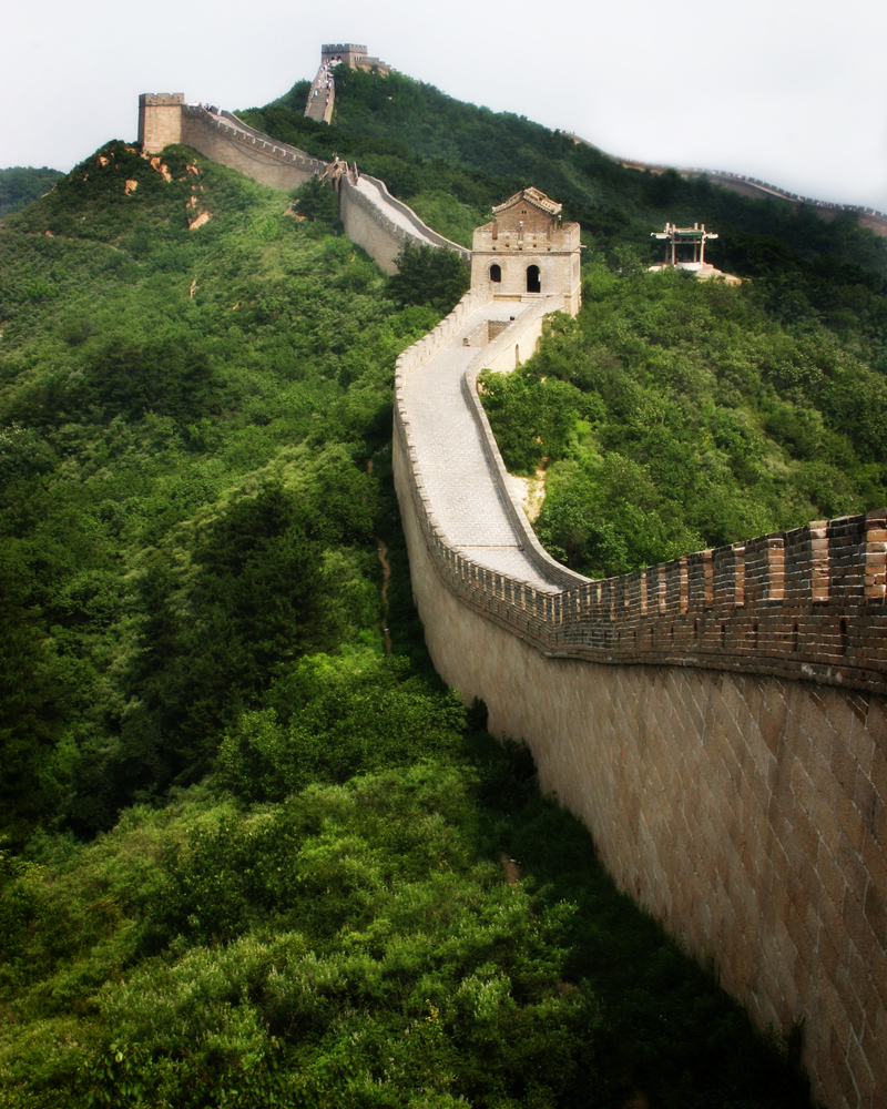Marele Zid Chinezesc se poate vedea din spațiu