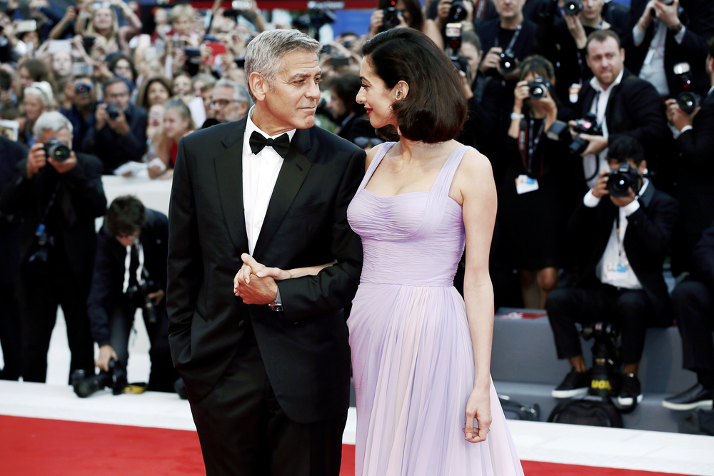 George and Amal Clooney