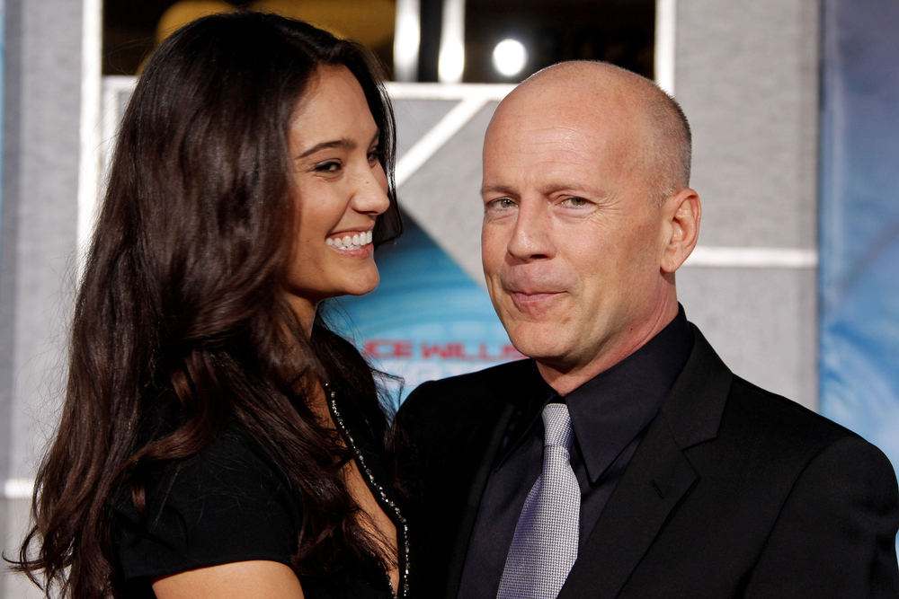 Bruce Willis and Emma Heming