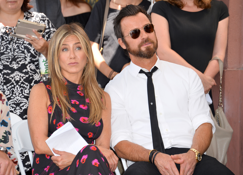 Jennifer Aniston and Justin Theroux