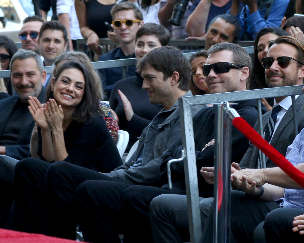 Ashton Kutcher and Mila Kunis