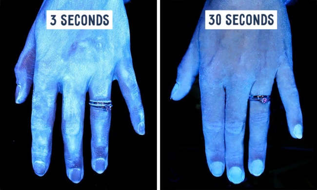 Cum arata mainile dupa ce le speli