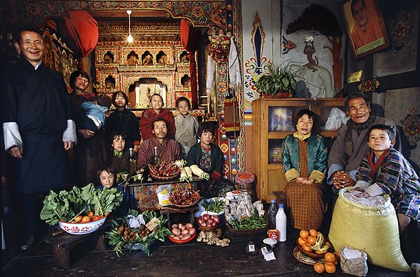 Familia Namgay (Bhutan)