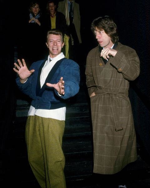 David Bowie si Mick Jagger