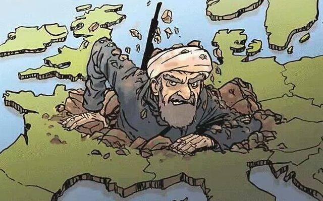 Islamistii, caricaturizati
