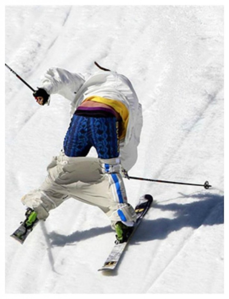 Si la sky se pot produce accidente