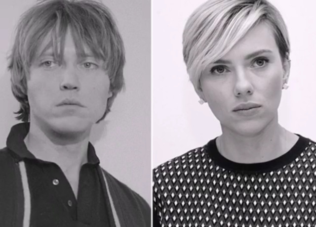 Christopher Walken in tinerete si Scarlett Johansson