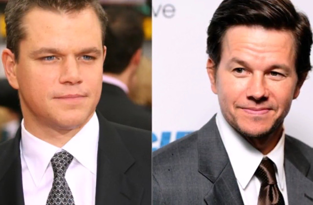 Matt Damon si Mark Wahlberg
