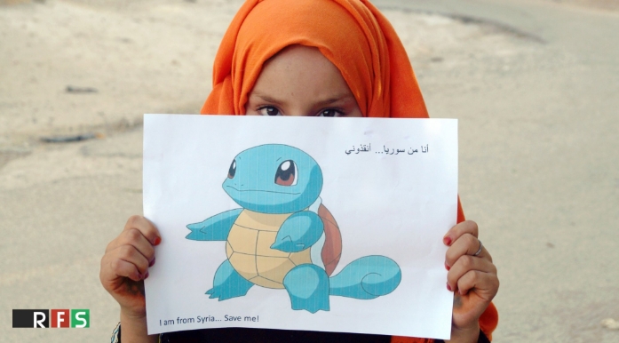 Sa salvam "pokemonii" din Siria