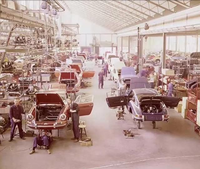 Fabrica Porsche din Stuttgart (1970)