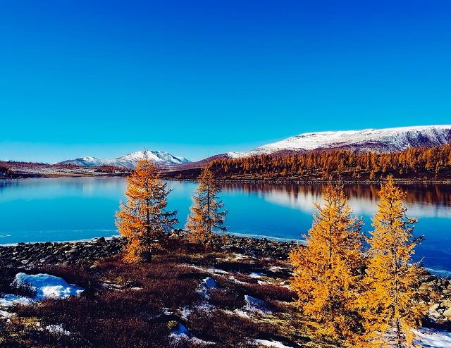 Peisaj de o frumusete ireala in Rusia