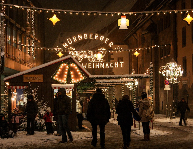 Piata Centrala din Nuremberg, Germania