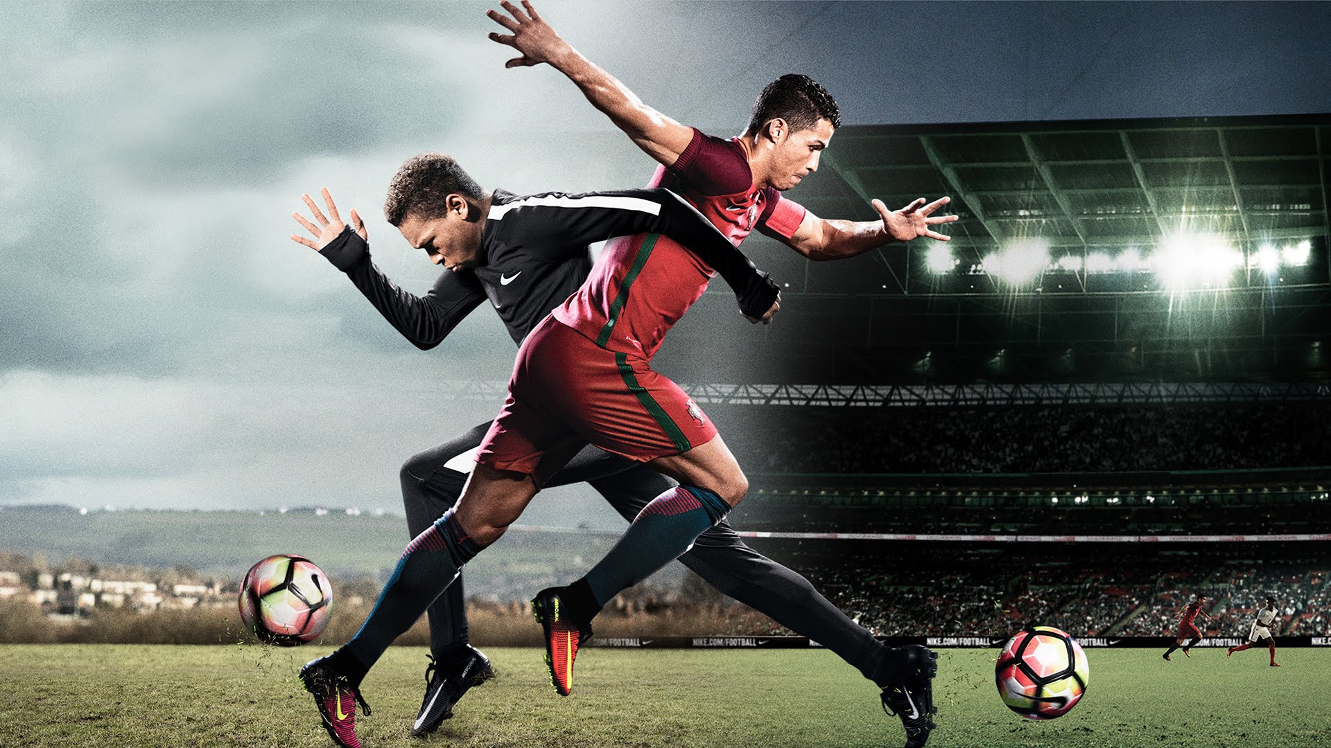 O reclama Nike in care apar Cristiano Ronaldo, Harry Kane, Anthony Martial