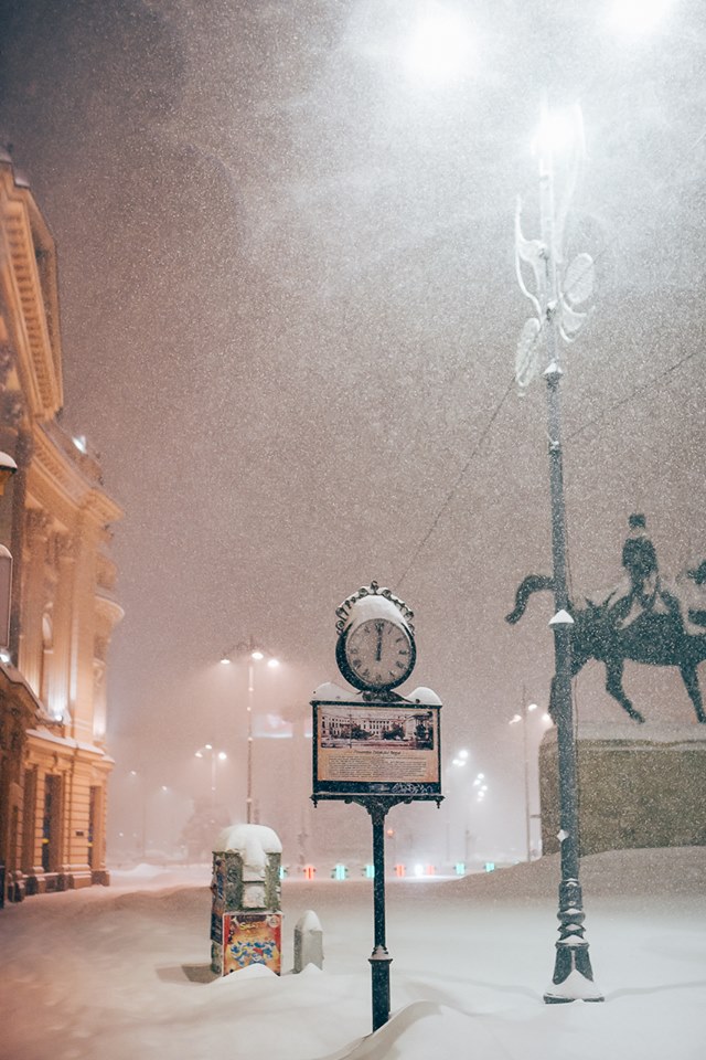 Iarna lui 2017 in Bucuresti