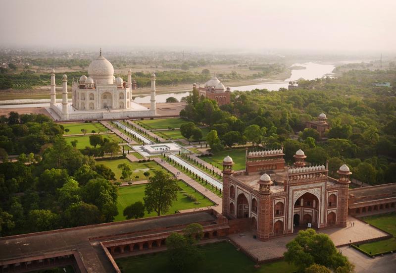 1. Taj Mahal, Agra, India