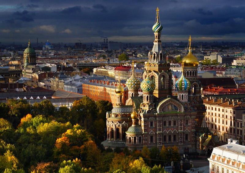 6. Biserica Invierii, Sankt Petersburg, Rusia