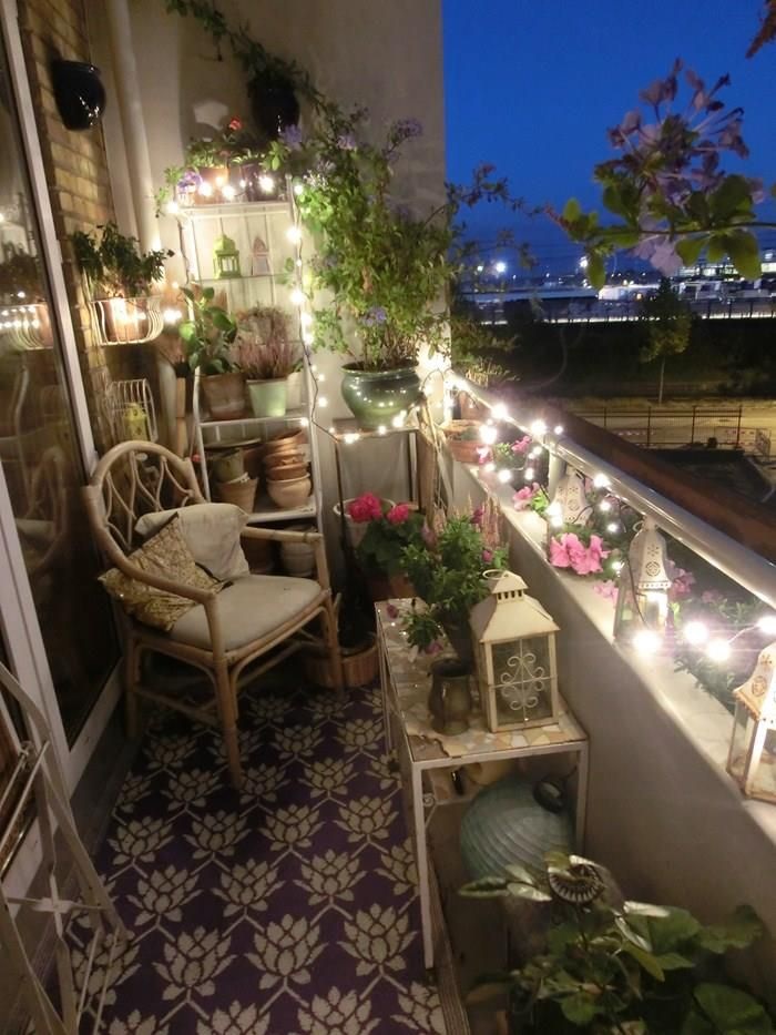 Idei pentru un balcon frumos