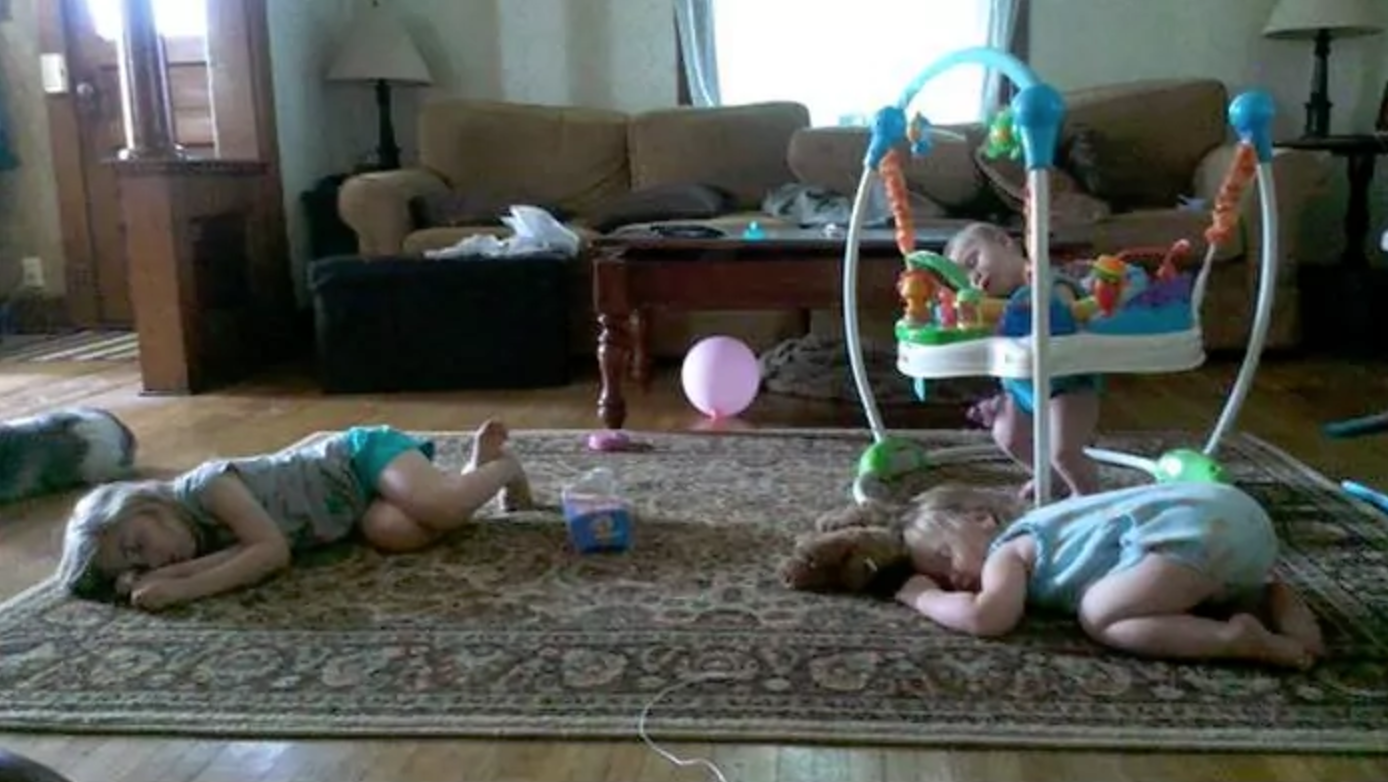 Nu conteaza cum si unde dorm, important este ca fac liniste