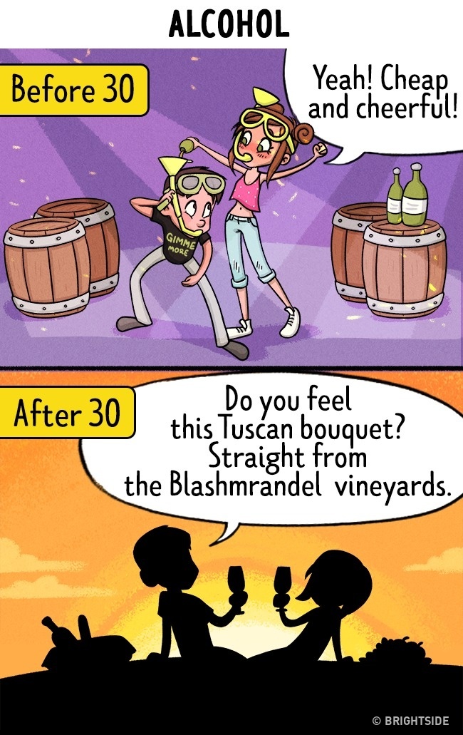 Dupa 30 de ani, oamenii incep sa puna pret si pe calitate