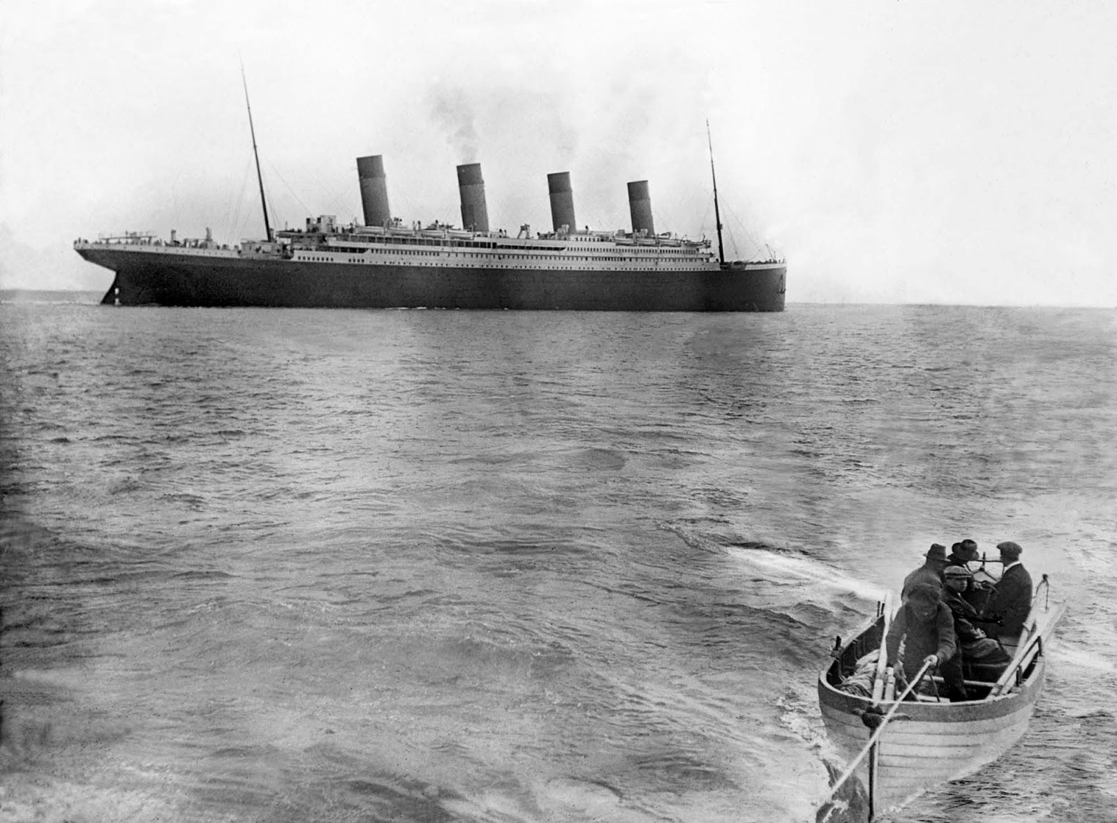 Ultima poza cu Titanic, inainte de a scufunda pe 12 aprilie 1912