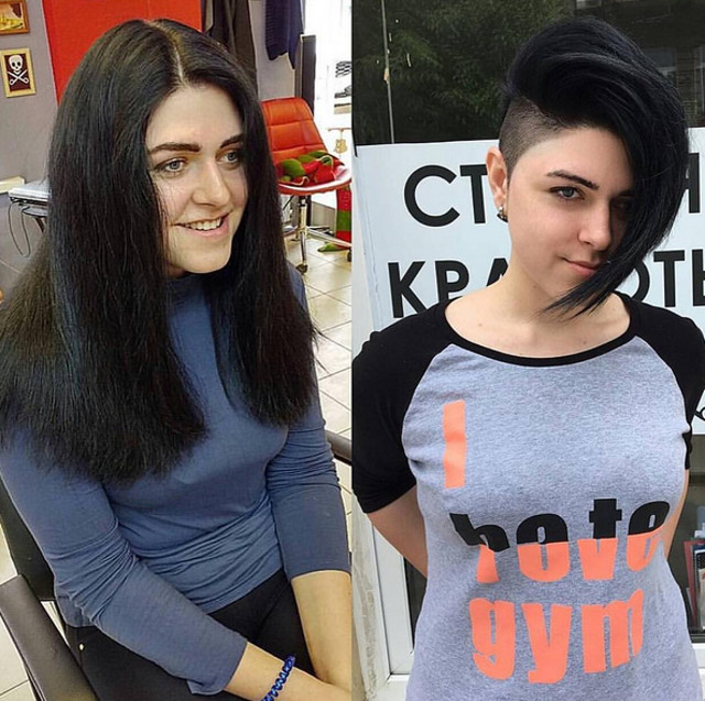 Transformari spectaculoase de look