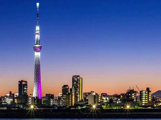 Tokyo Skyline & Skytree Tower