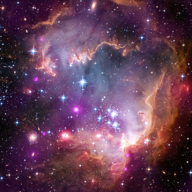 Imagini univers: Roi de stele NGC 602