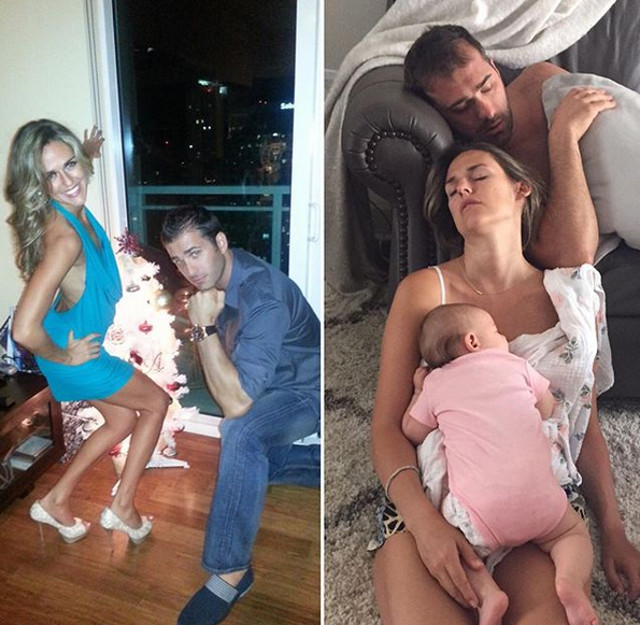 10+ imagini cu parinti care arata cat de mult se schimba viata dupa aparitia copiilor