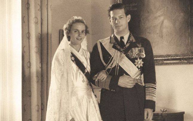 Regele Mihai, in ziua casatoriei cu Regina Ana