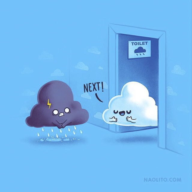 Ilustratii amuzante la final de saptamana