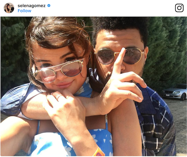 Selena Gomez si fostul iubit, The Weekend - 8 milioane like-uri