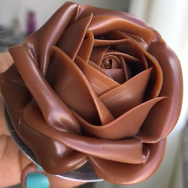 Trandafir de ciocolata
