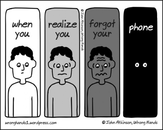 Cand realizezi ca ti-ai pierdut telefonul