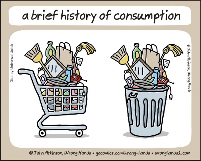 Consumerismul, un viciu al omului modern