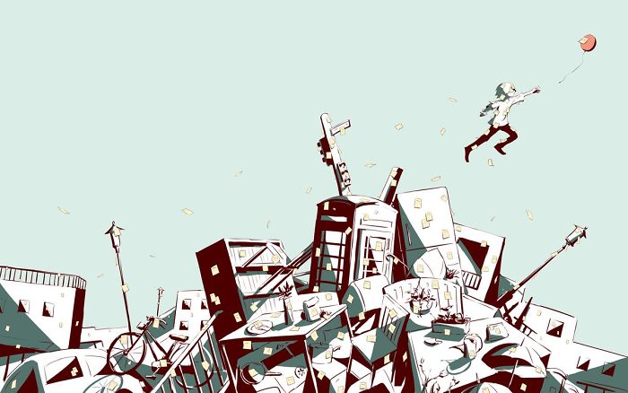 Dorinta de a fi liber si de a lasa totul in urma