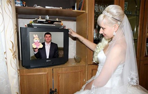 Cele mai amuzante imagini facute la nuntile rusesti