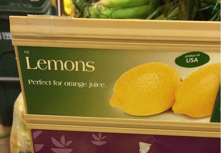 "Lamai, perfecte pentru sucul de portocale"