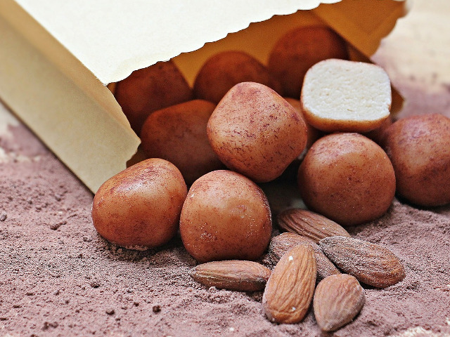 Cartofi dulci cu migdale