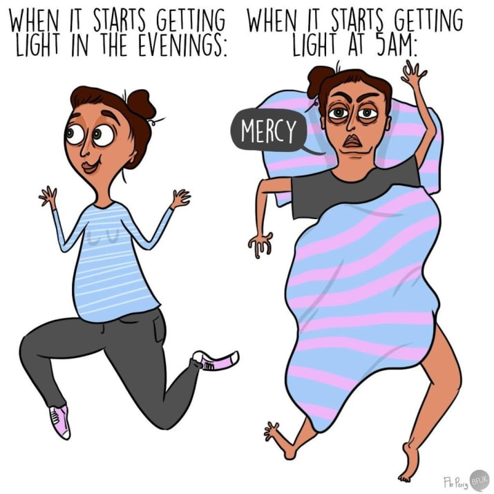 Cand toata bucuria de a stat treaz pana tarziu se transforma in cosmar dimineata, cand iti suna ceasul