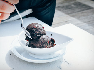 Inghetata cu gust de trufe negre